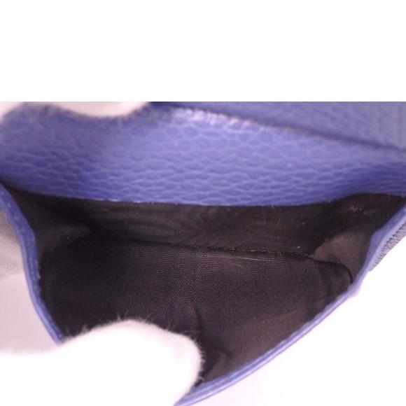 GUCCI Interlocking GG Folding Wallet Blue - Picture 5 of 6